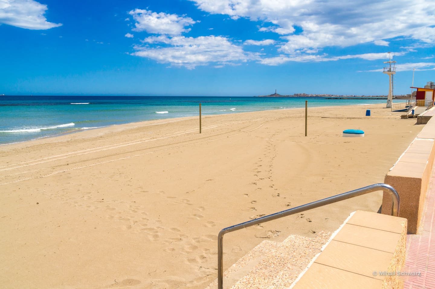 Der Strand von Mar Menorah