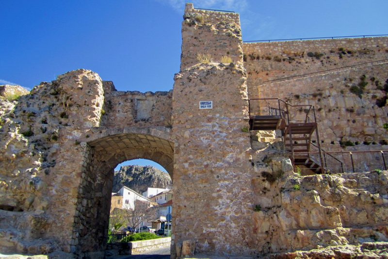 Überreste der Burg von Cuenca