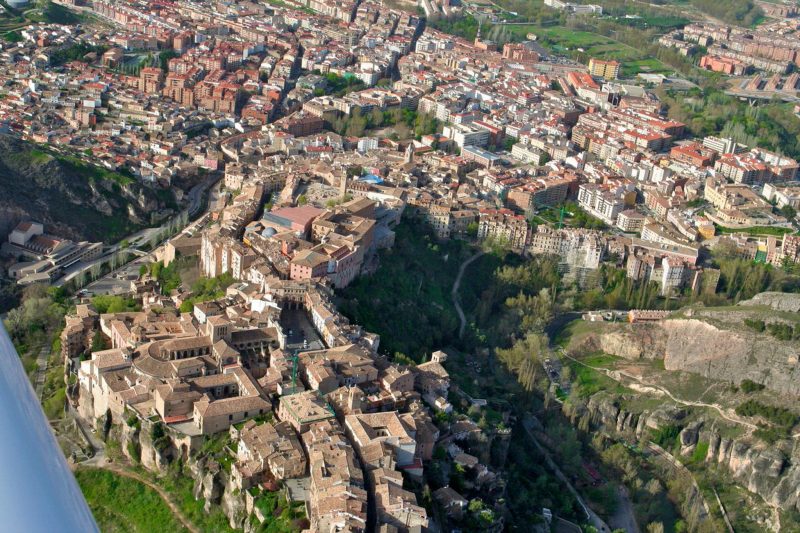 Cuenca, Ansicht von oben